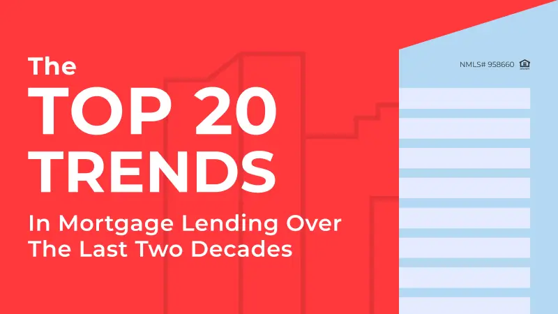 The Top 20 Trends in Mortgage Lending Over the Last Two Decades